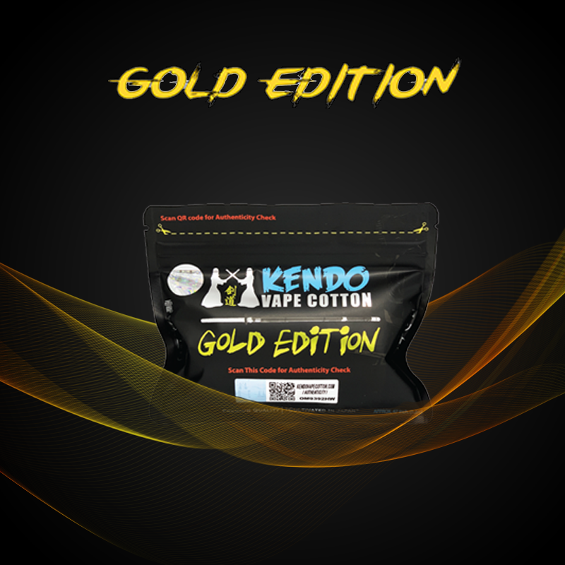 Algodón Kendo Vape Cotton Gold Edition España